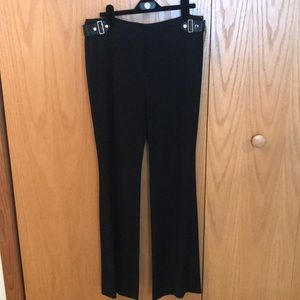 Carlisle Black Bootcut Pants Sz 8 NWT